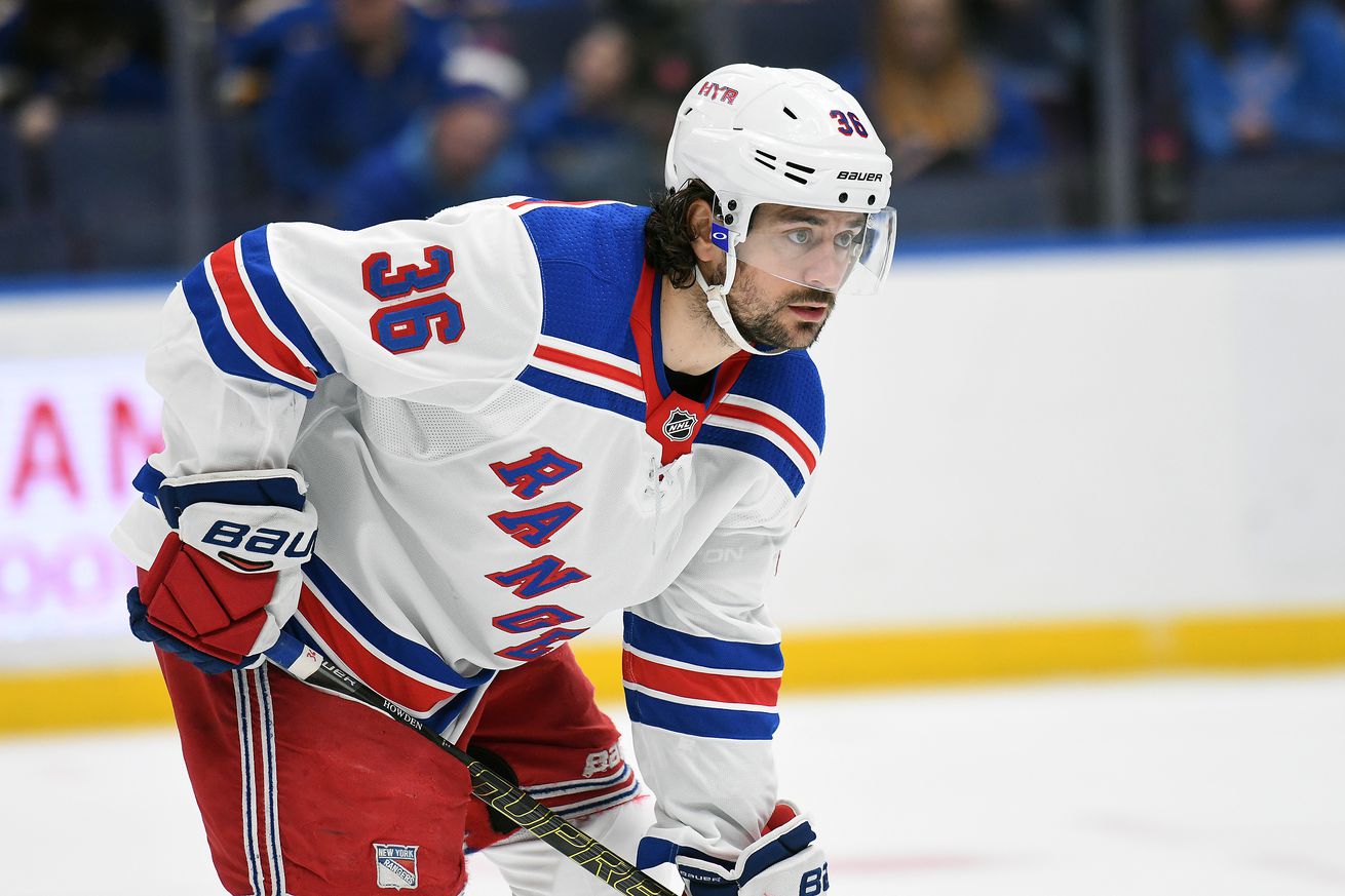 NHL: DEC 31 Rangers at Blues
