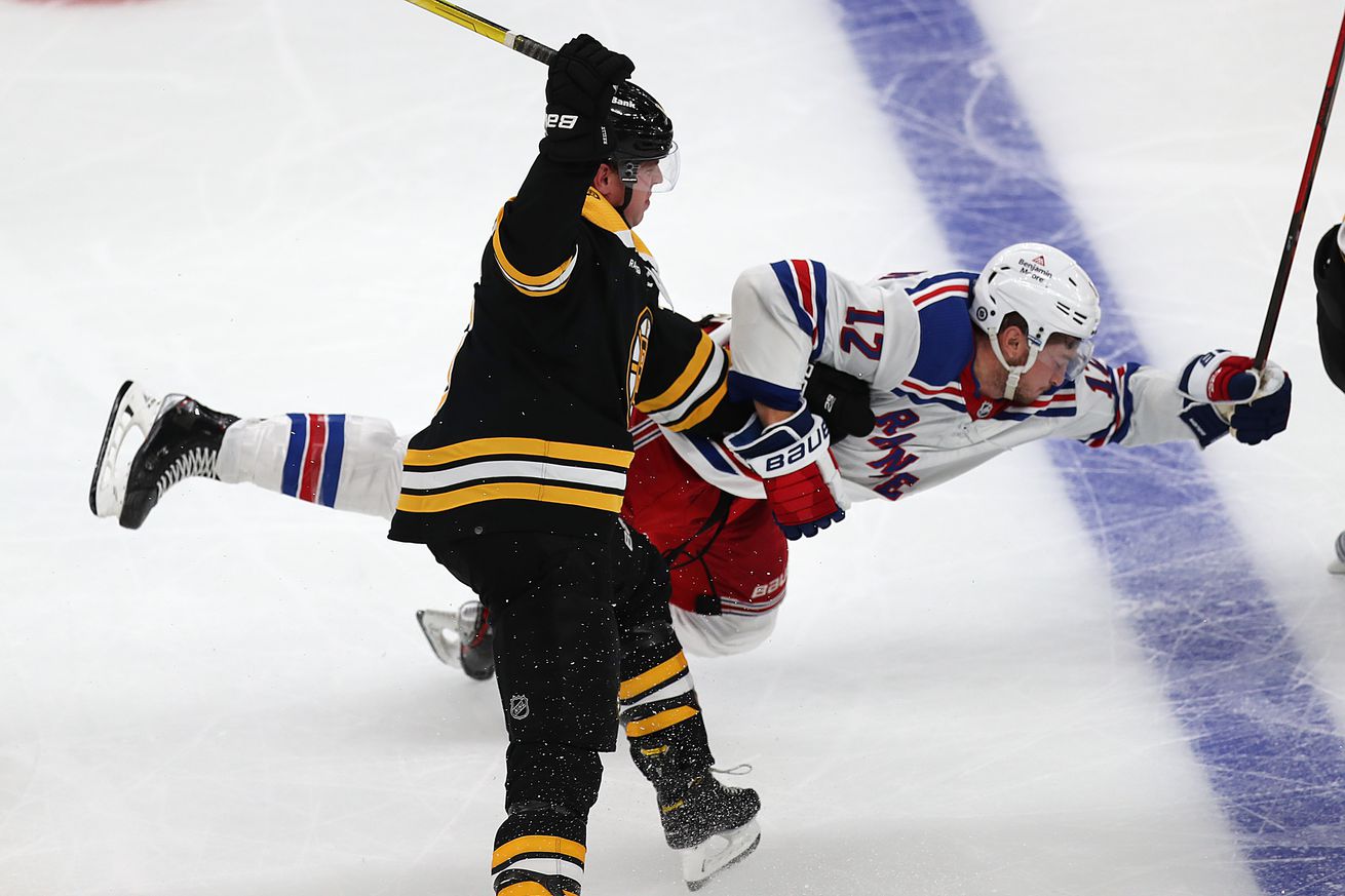 New York Rangers (2) Vs Boston Bruins (3) At TD Garden, Preseason
