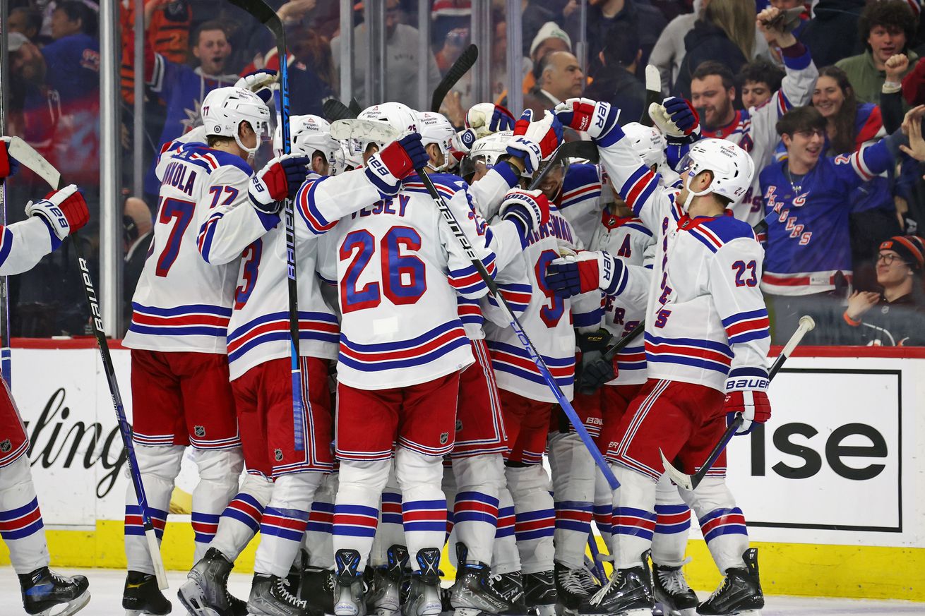 New York Rangers v Philadelphia Flyers