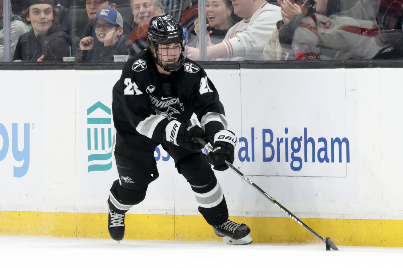 COLLEGE HOCKEY: MAR 17 Hockey East Semifinals - Providence v Boston University