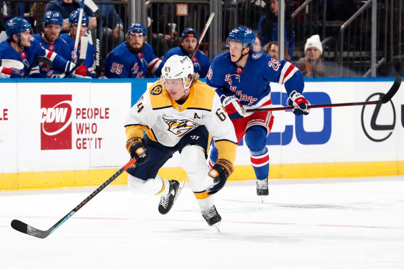 Nashville Predators v New York Rangers