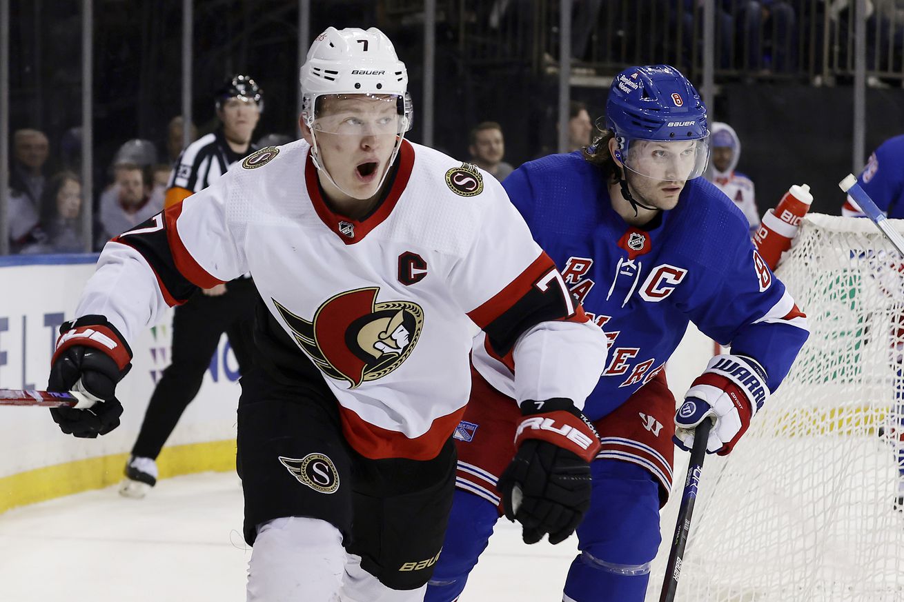 Ottawa Senators v New York Rangers