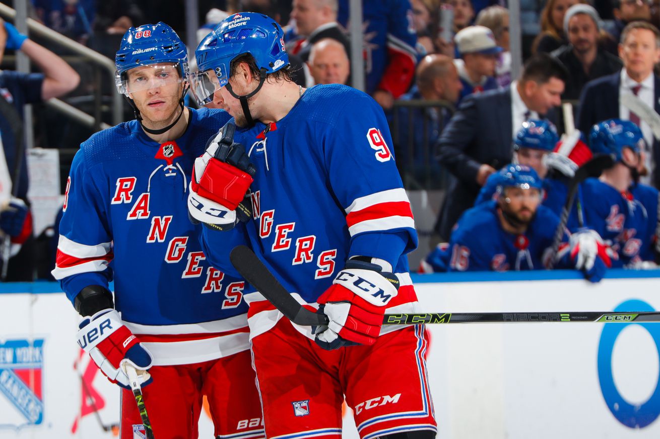 Ottawa Senators v New York Rangers