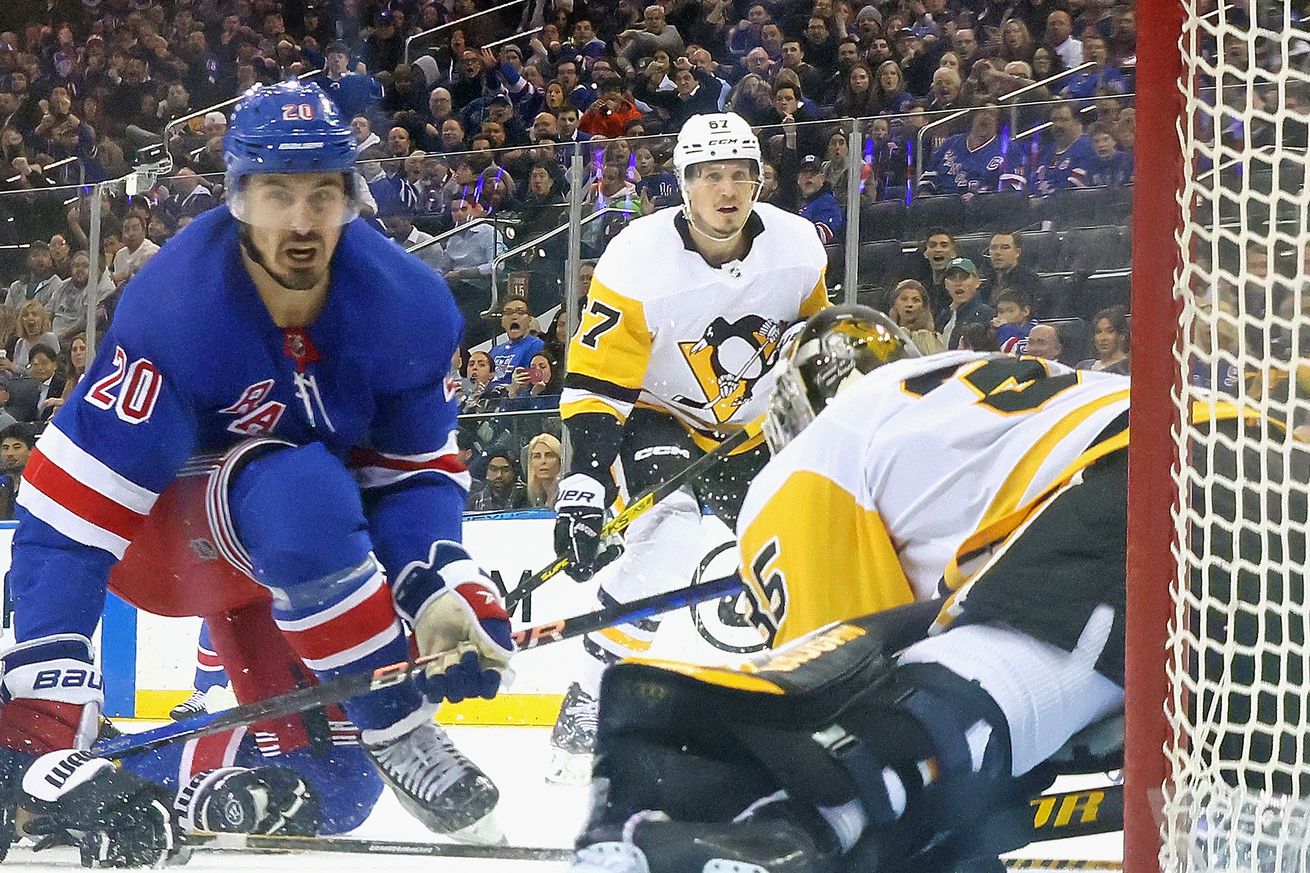 Pittsburgh Penguins v New York Rangers