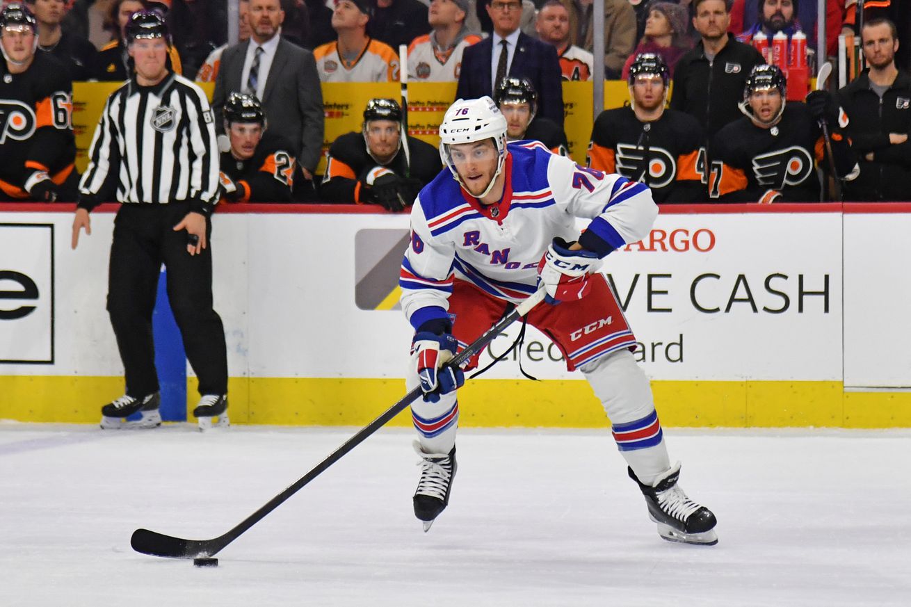 NHL: New York Rangers at Philadelphia Flyers