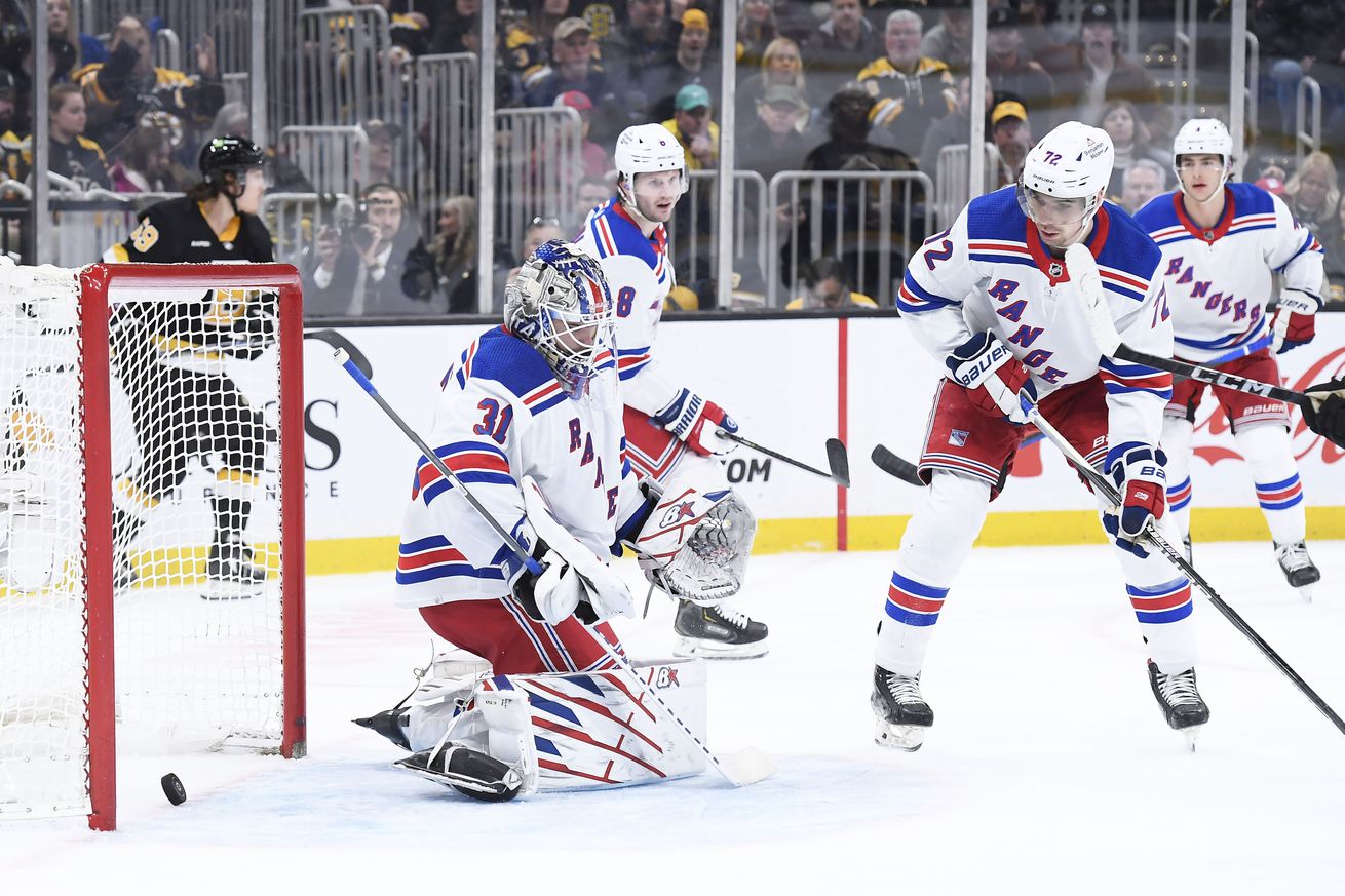 NHL: New York Rangers at Boston Bruins