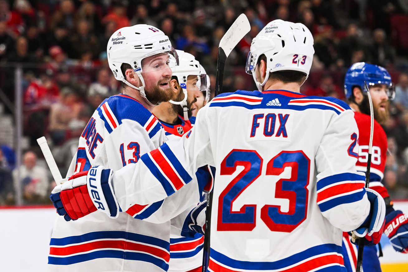 NHL: New York Rangers at Montreal Canadiens