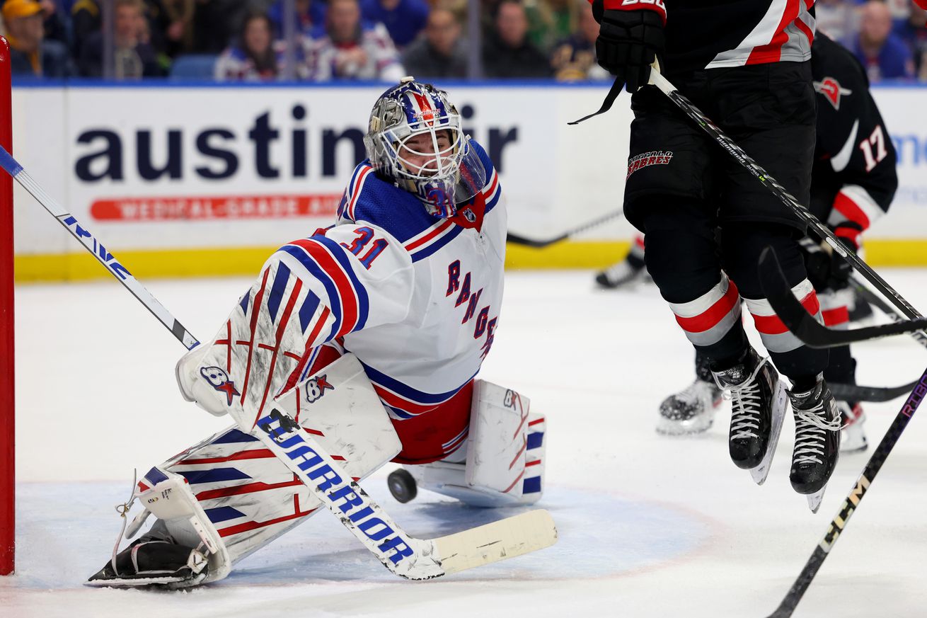 NHL: New York Rangers at Buffalo Sabres