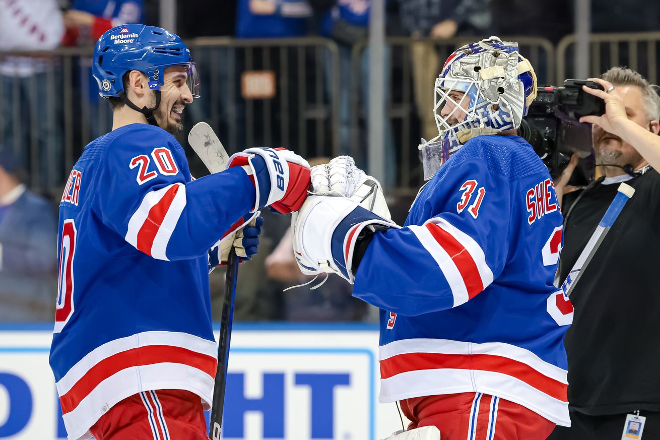 NHL: Pittsburgh Penguins at New York Rangers