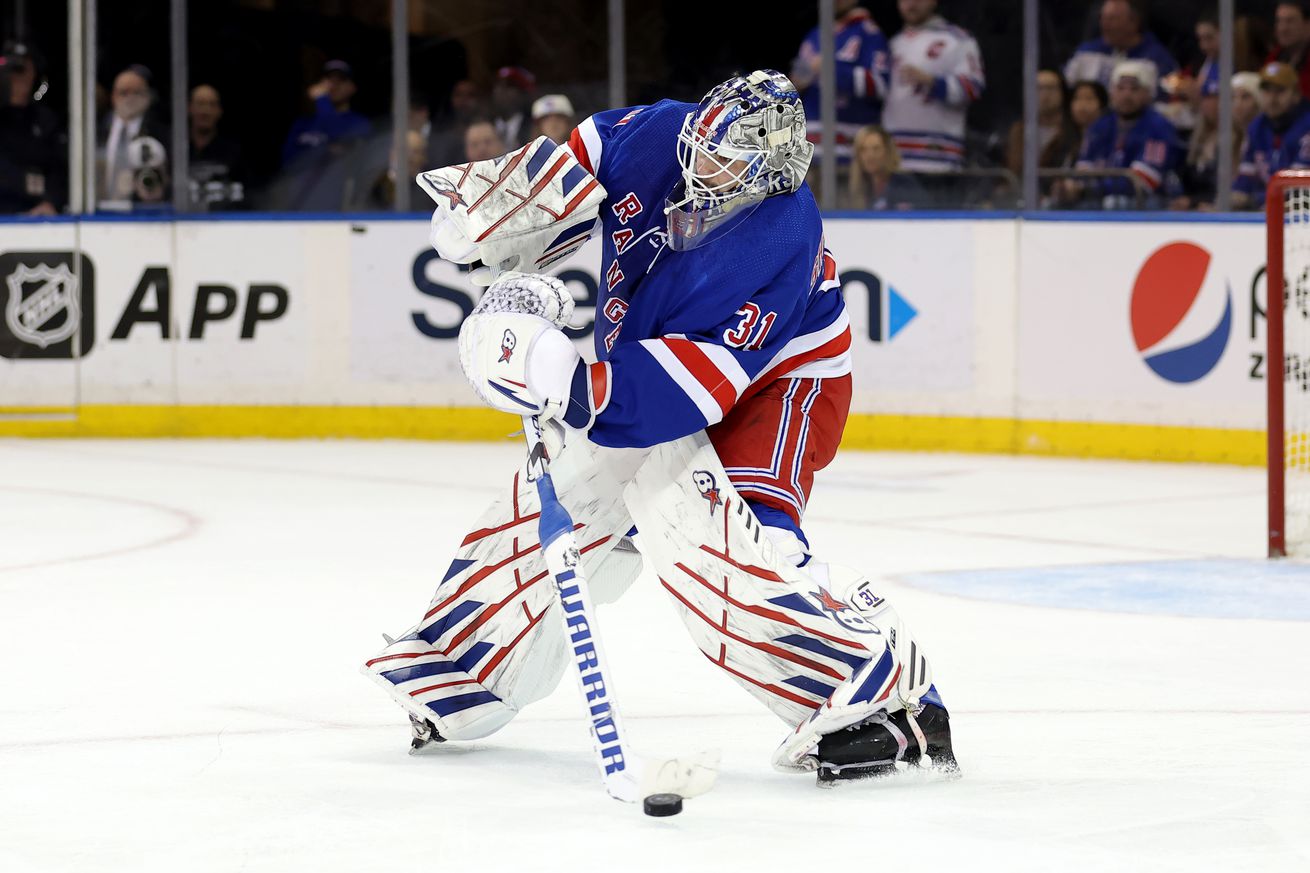 NHL: Pittsburgh Penguins at New York Rangers