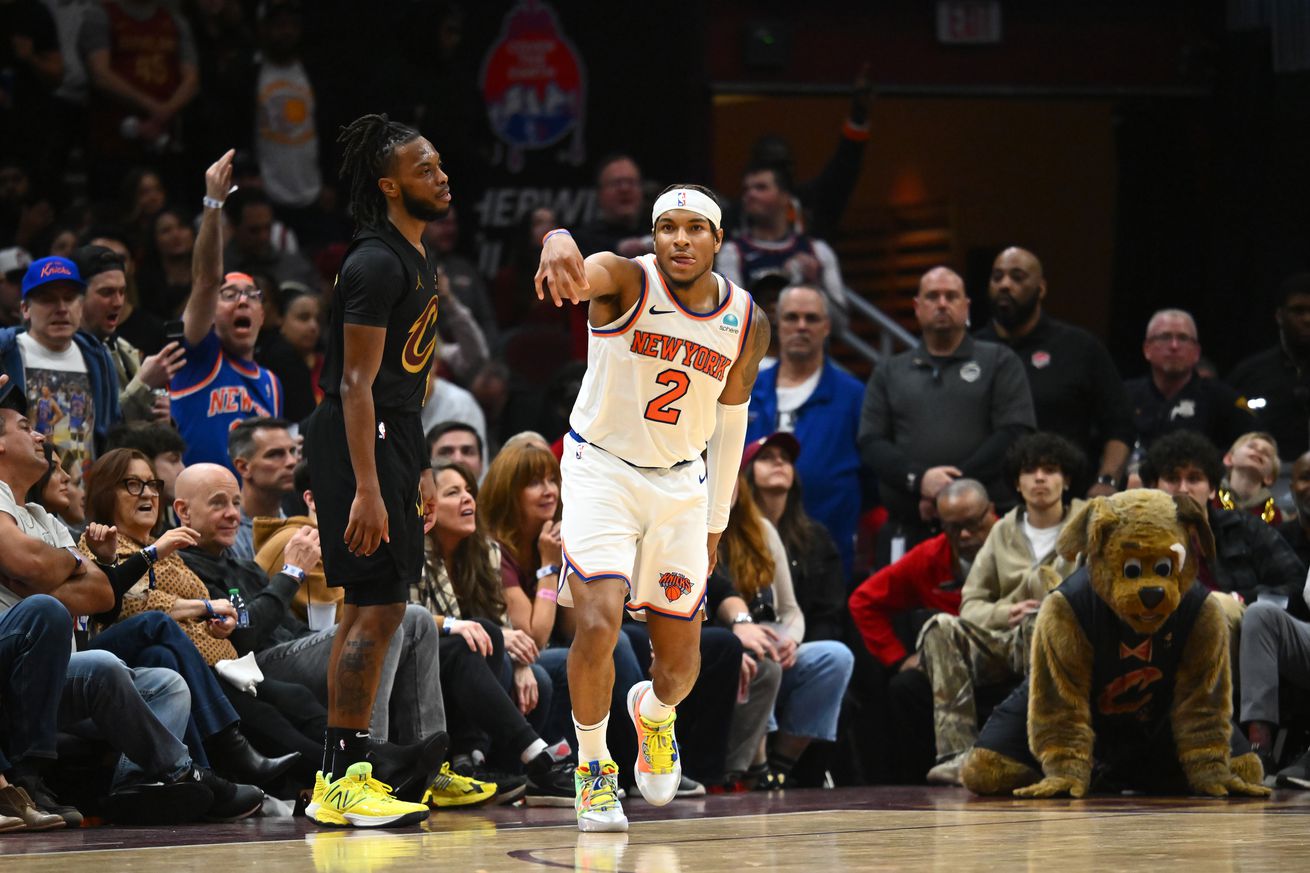New York Knicks v Cleveland Cavaliers