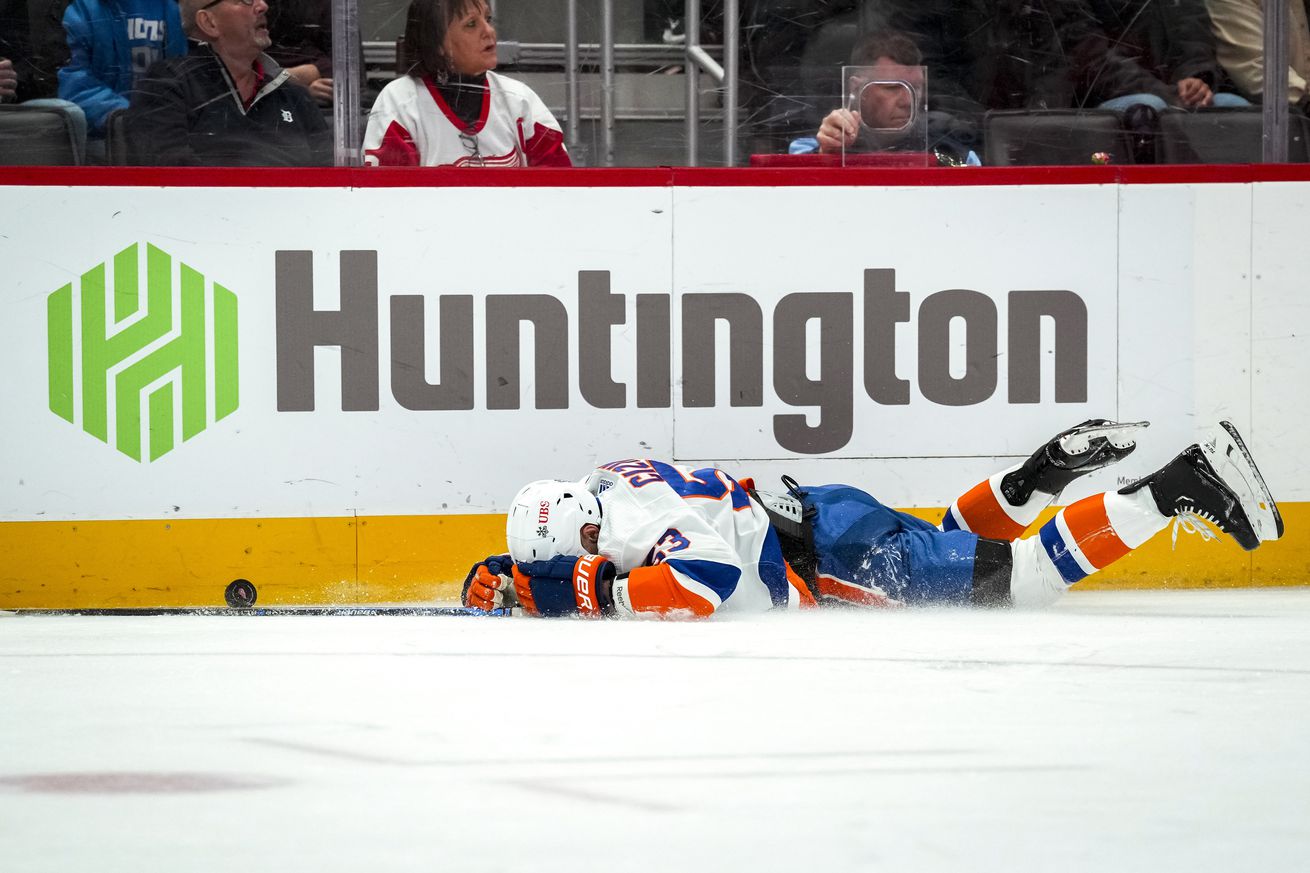 New York Islanders v Detroit Red Wings