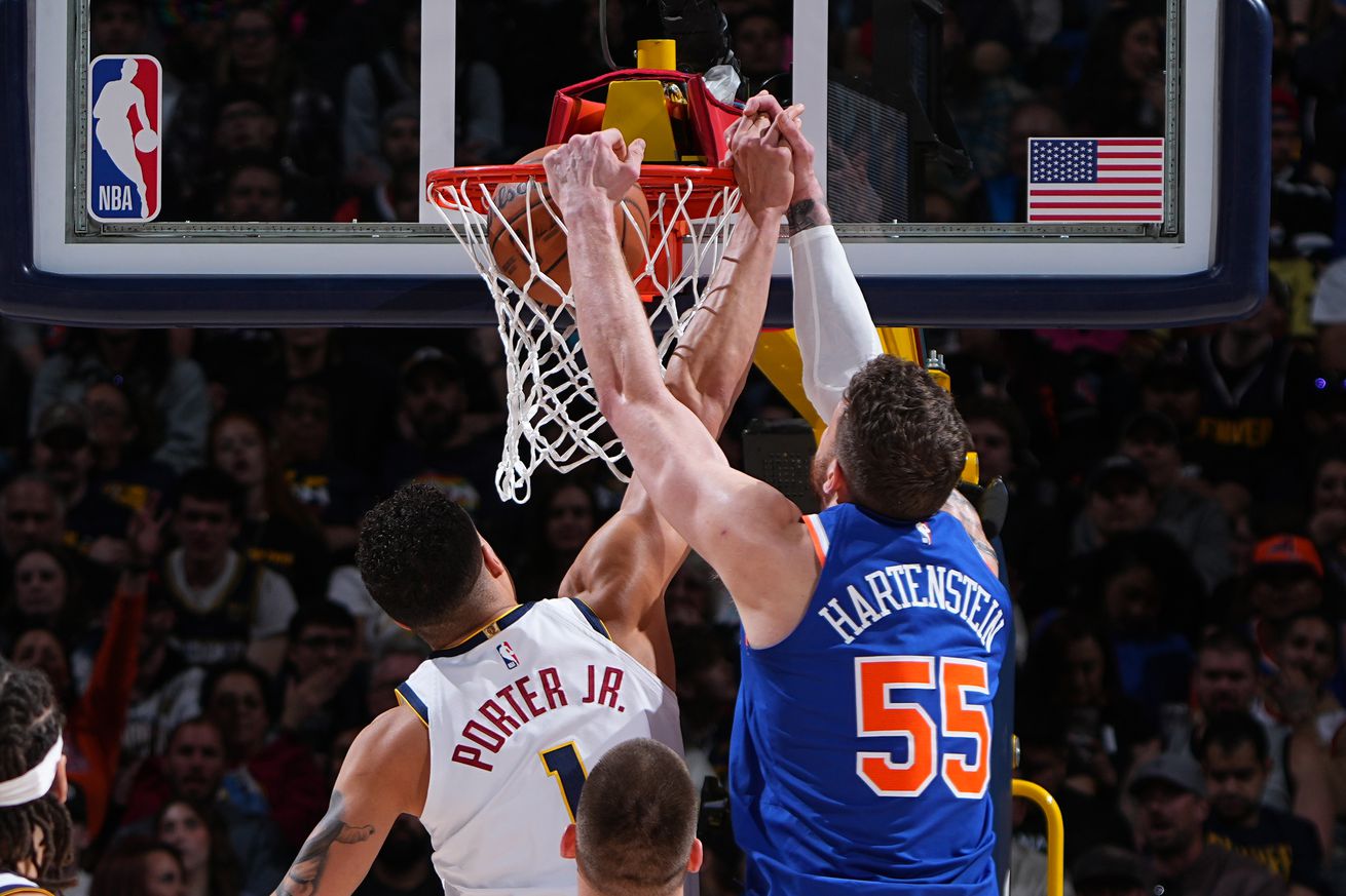 New York Knicks v Denver Nuggets