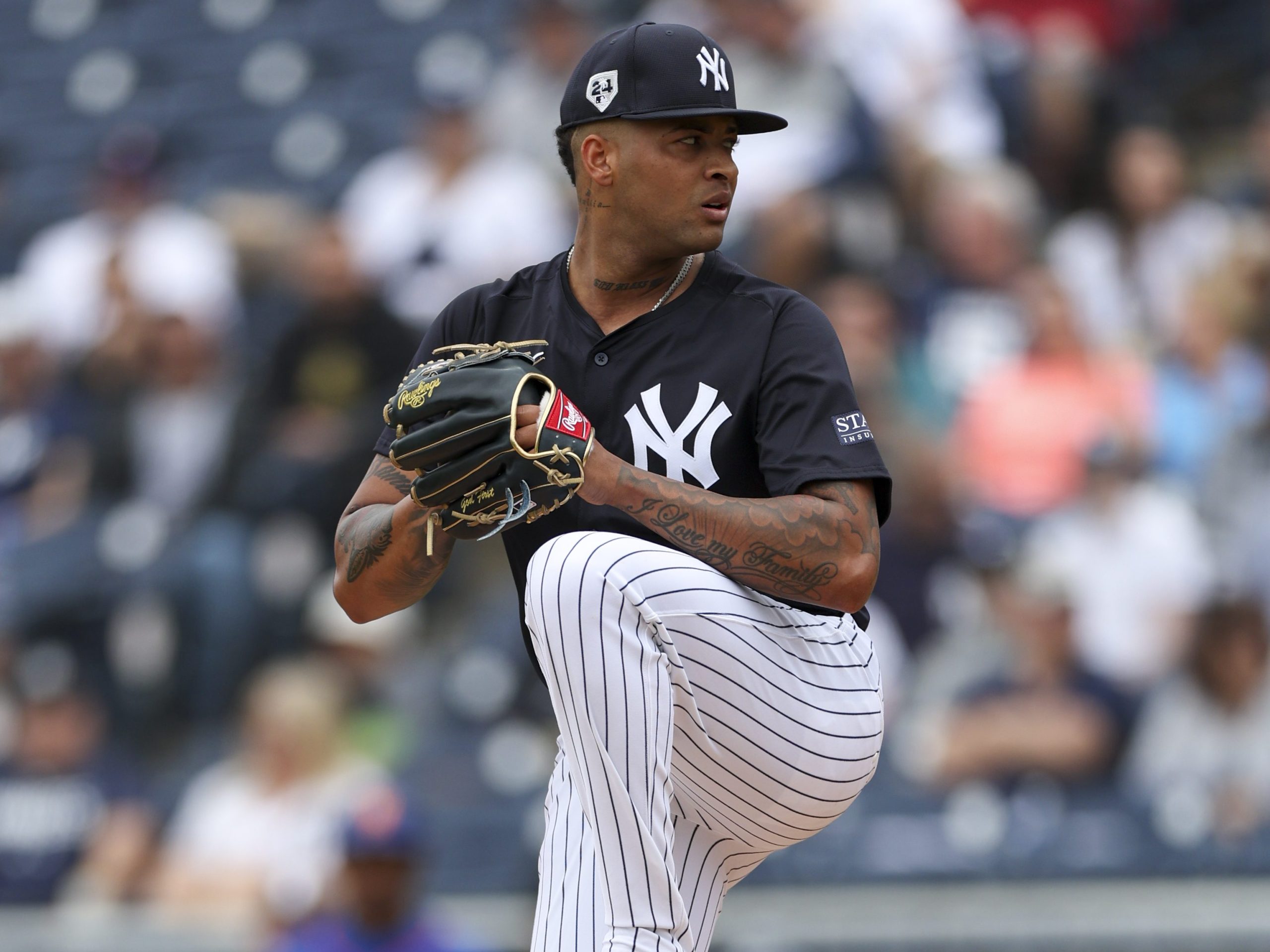 MLB: Spring Training-New York Mets at New York Yankees