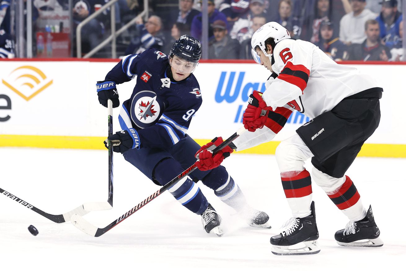 NHL: New Jersey Devils at Winnipeg Jets