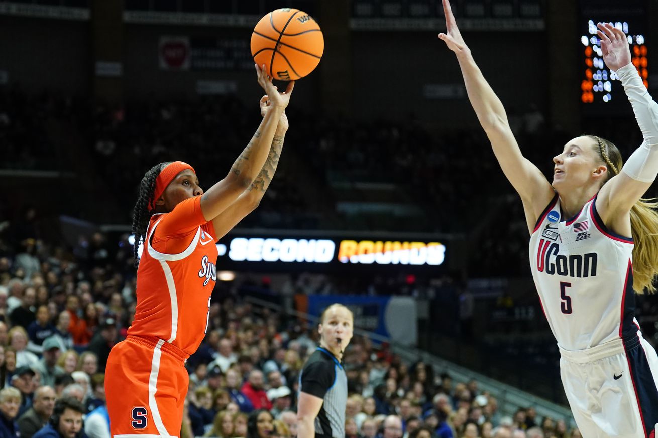 NCAA Womens Basketball: NCAA Tournament Second Round-Syracuse vs Connecticut