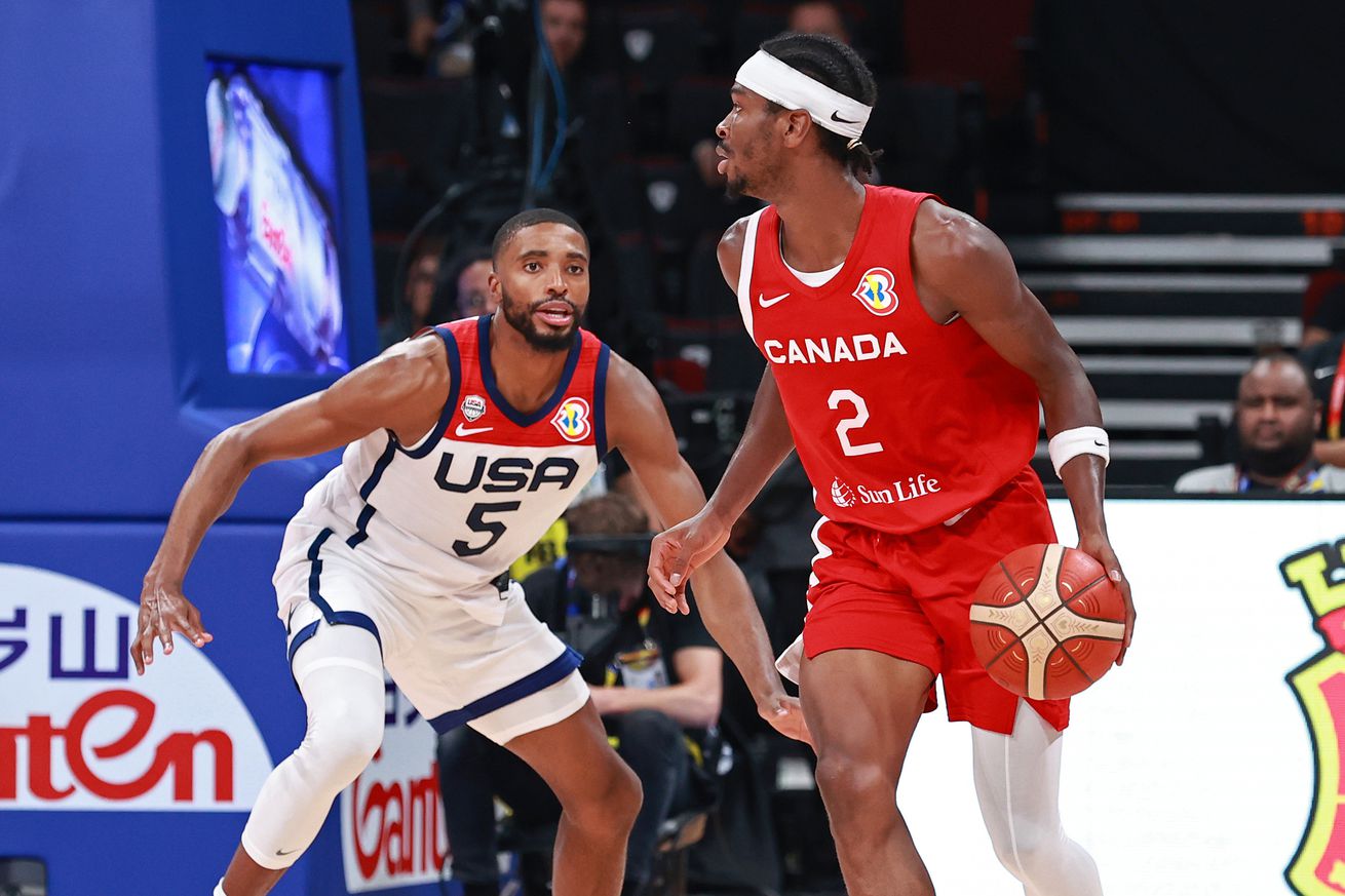 2023 FIBA World Cup - USA Men’s National Team v Canada - Bronze Medal Game
