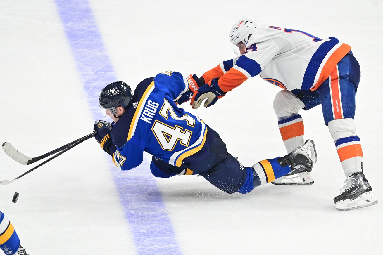 NHL: FEB 22 Islanders at Blues