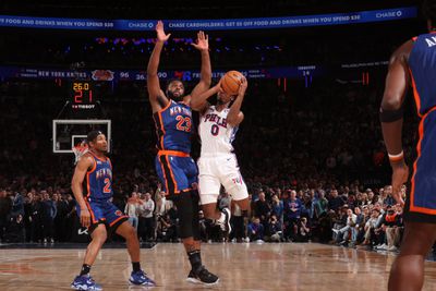 2024 NBA Playoffs - Philadelphia 76ers v New York Knicks