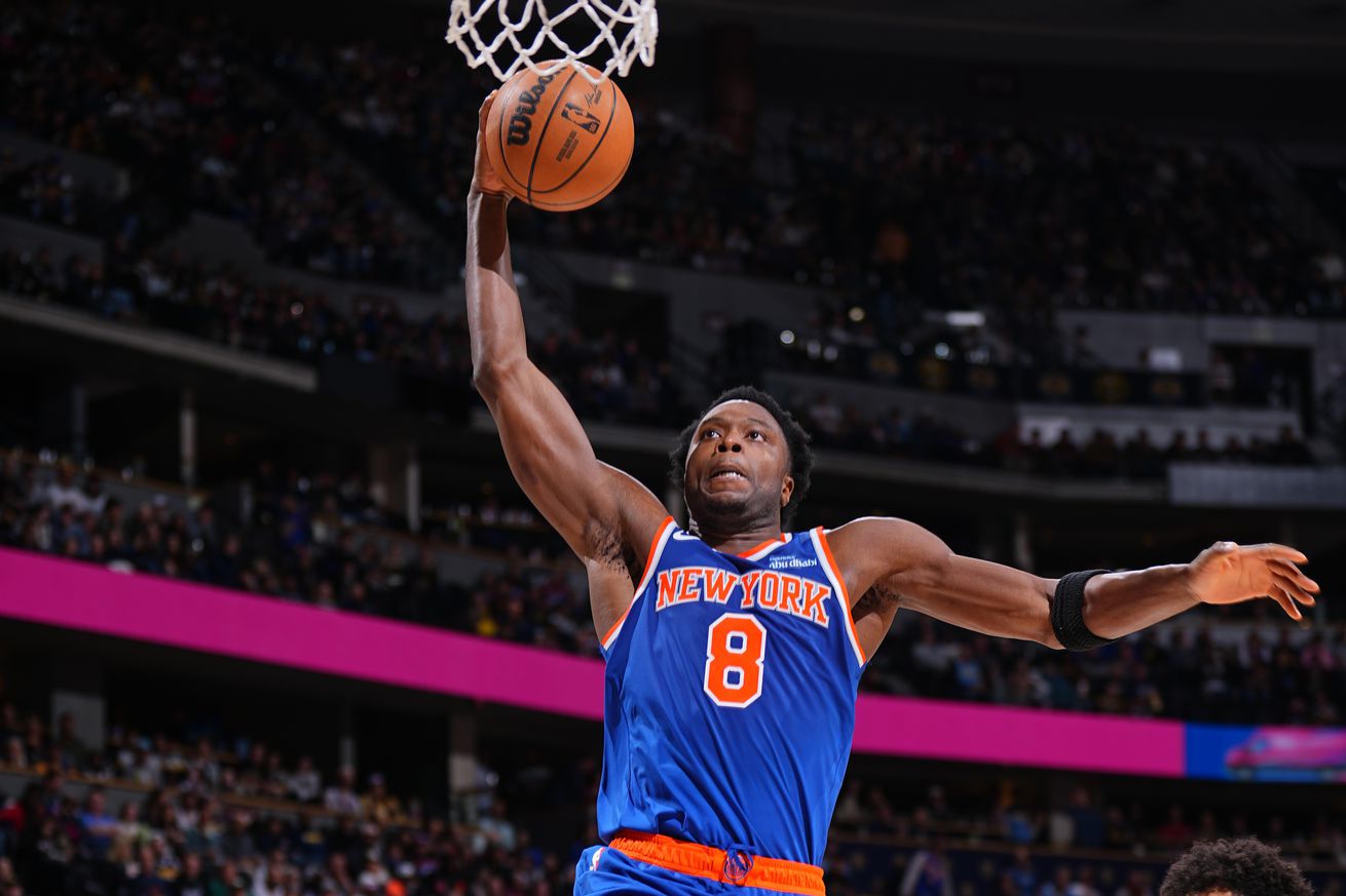 New York Knicks v Denver Nuggets