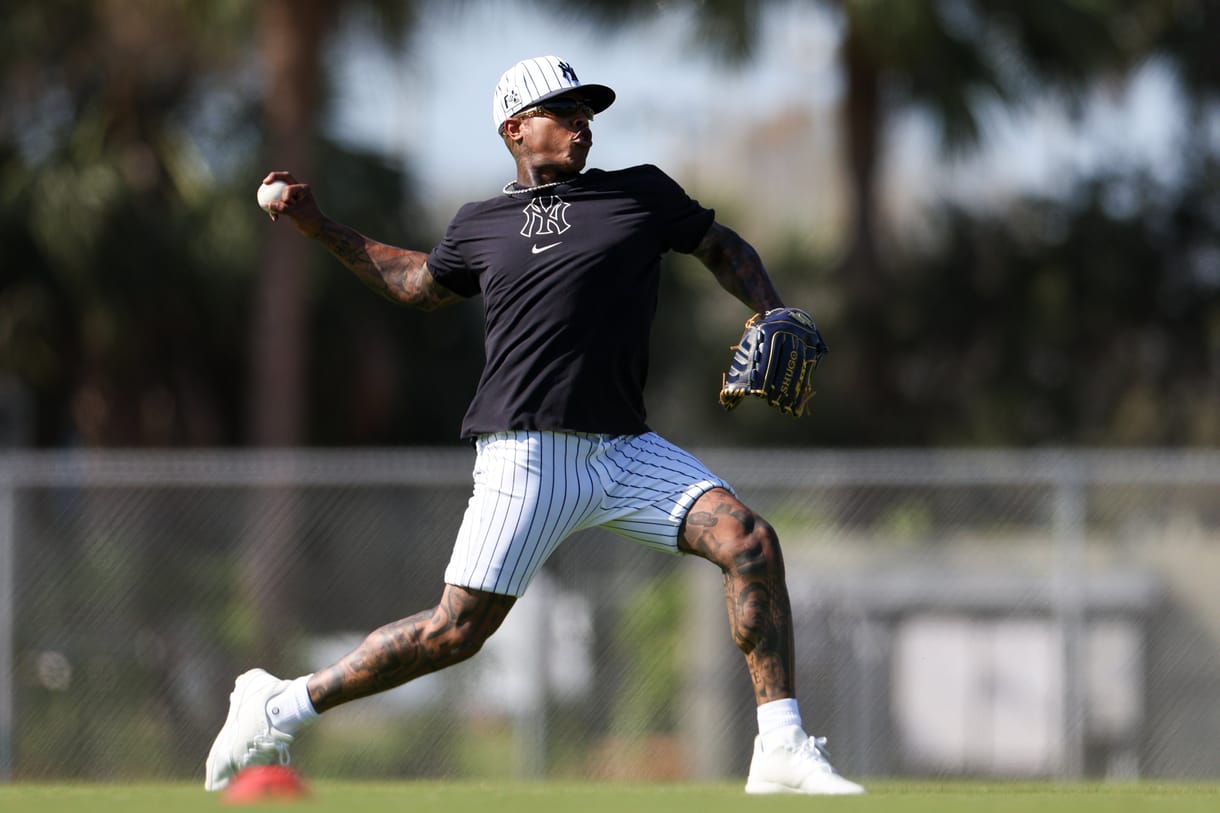 MLB: New York Yankees-Workouts, marcus stroman MLB: New York Yankees-Workouts, marcus stroman