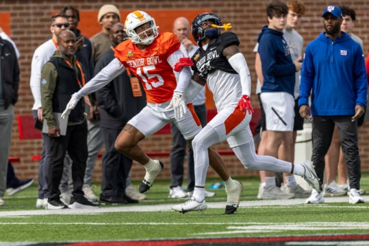 Trey Amos, 2025 NFL Draft, Giants, Senior Bowl
