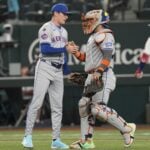 According to MLB.com's Mark Feinsand, the Mets are bringing back reliever Drew Smith (left) on a one-year deal with an option for 2026.