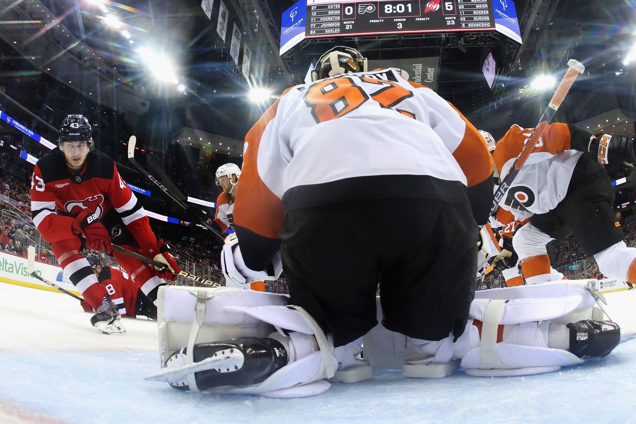 Philadelphia Flyers v New Jersey Devils