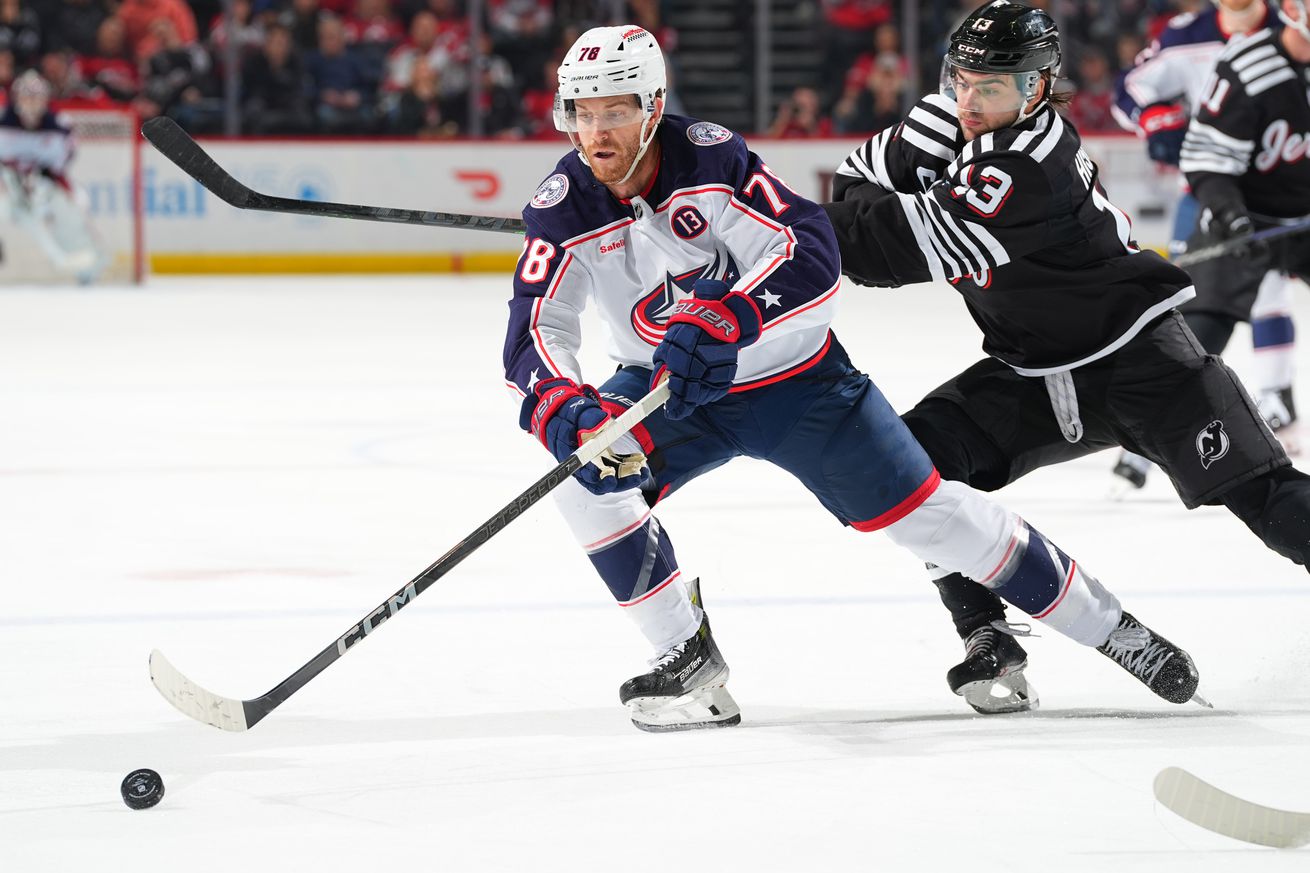 Columbus Blue Jackets v New Jersey Devils