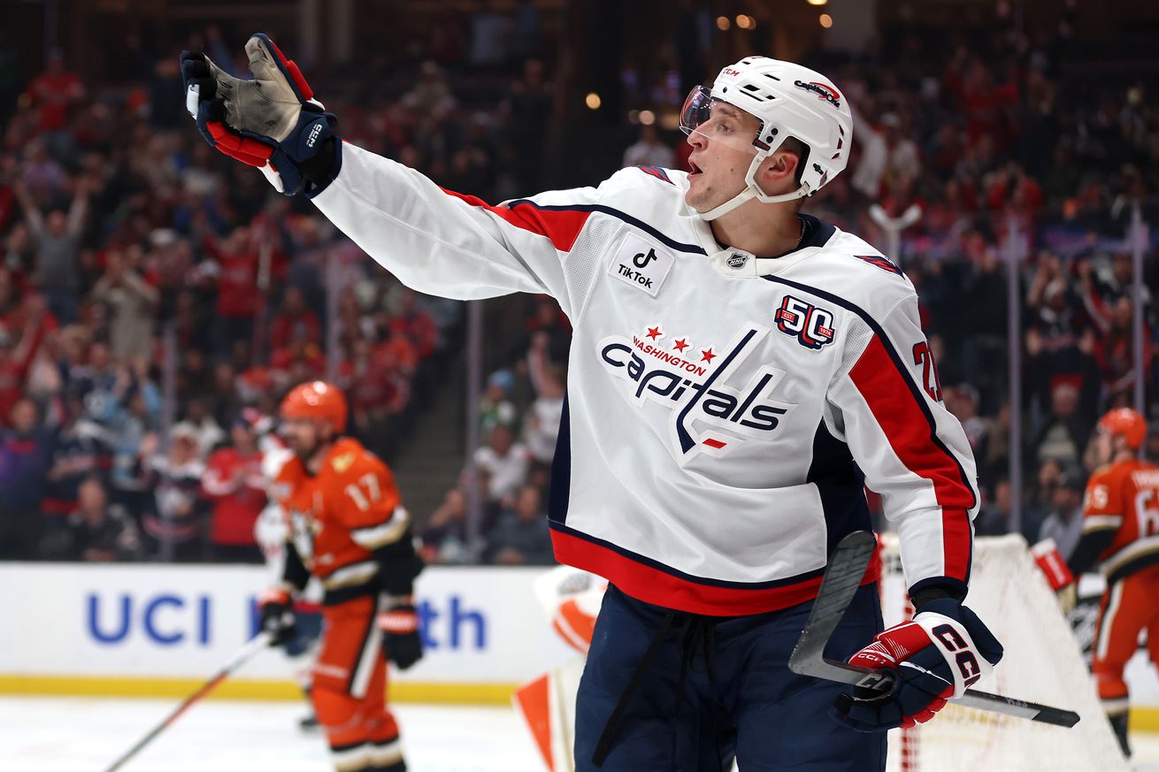 Washington Capitals v Anaheim Ducks