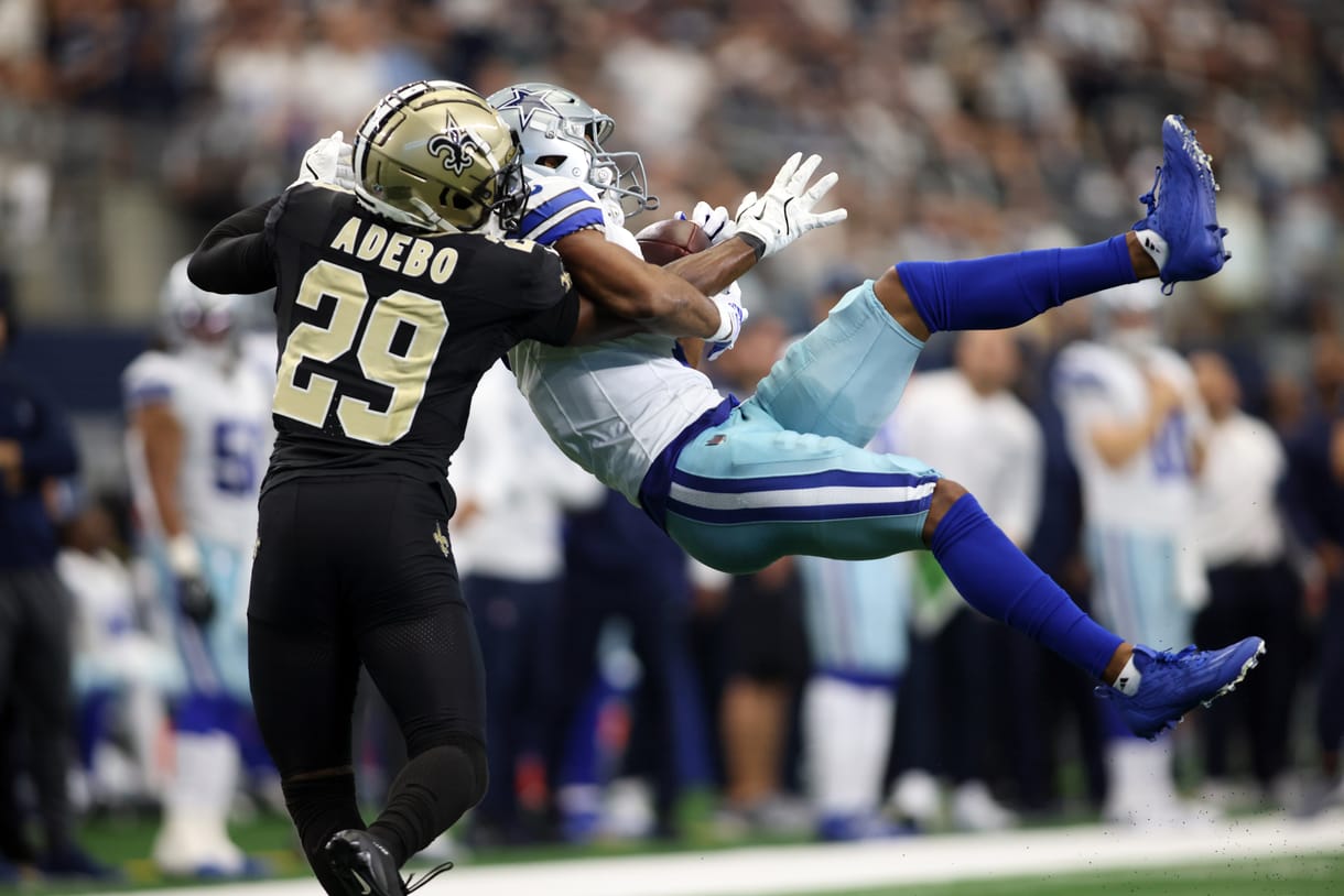 NFL: New Orleans Saints at Dallas Cowboys Paulson Adebo, Giants