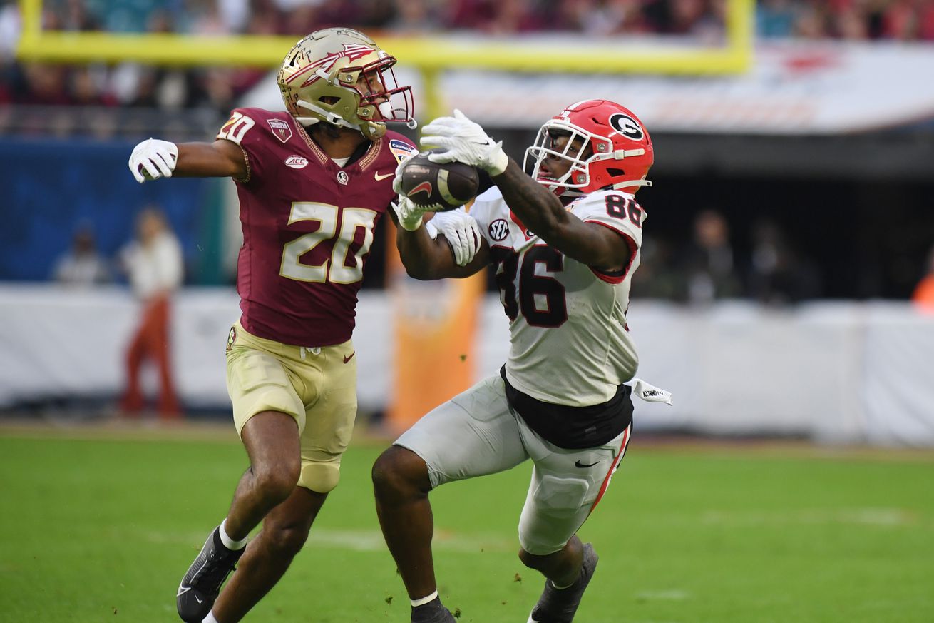 COLLEGE FOOTBALL: DEC 30 Capital One Orange Bowl - Georgia vs Florida State