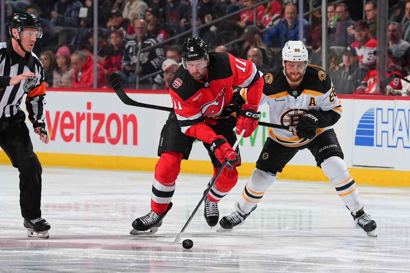 Boston Bruins v New Jersey Devils