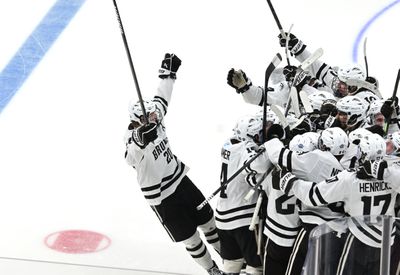 NCAA HOCKEY: APR 10 D1 Men’s Frozen Four - Denver vs. Western Michigan