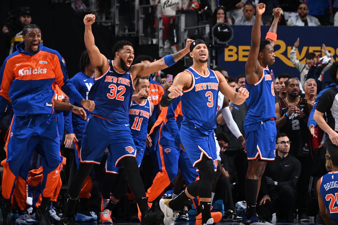 2025 NBA Playoffs - New York Knicks v Detroit Pistons