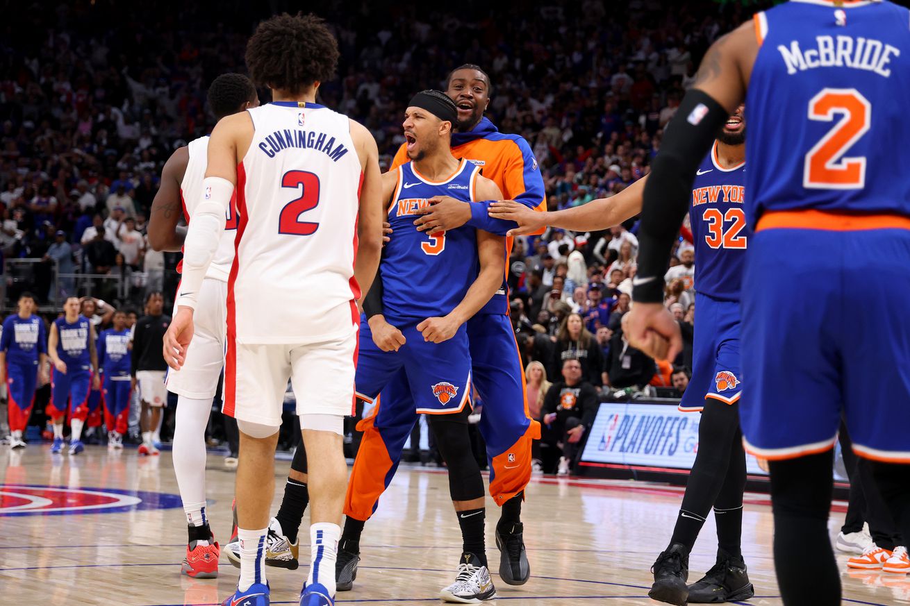 New York Knicks v Detroit Pistons - Game Four