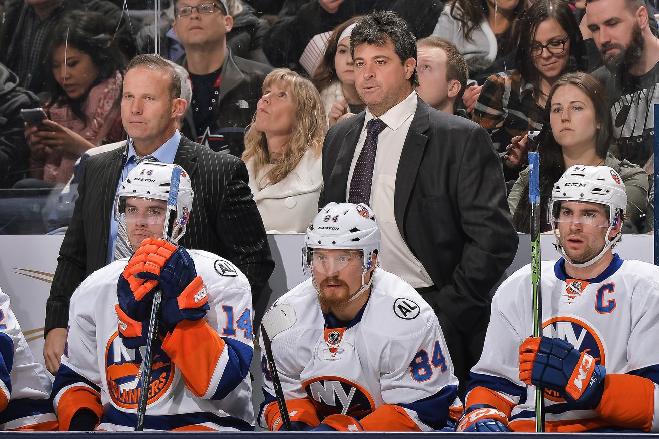 New York Islanders v Columbus Blue Jackets