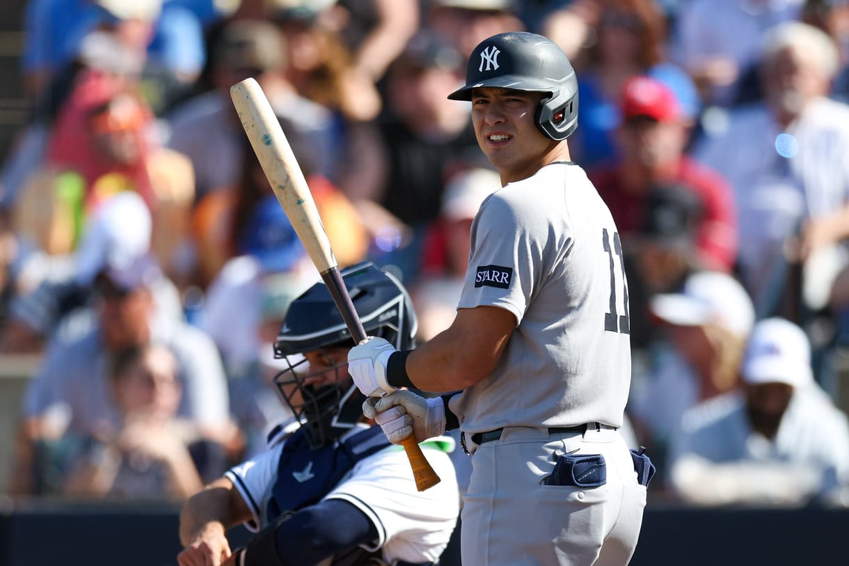 MLB: New York Yankees at Tampa Bay Rays, anthony volpe