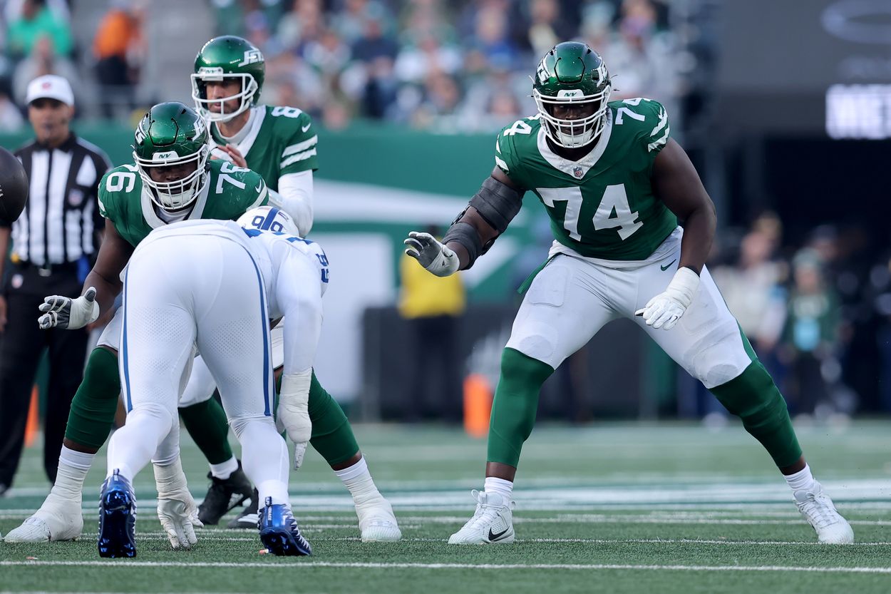 NFL: Indianapolis Colts at New York Jets, Olu Fashanu