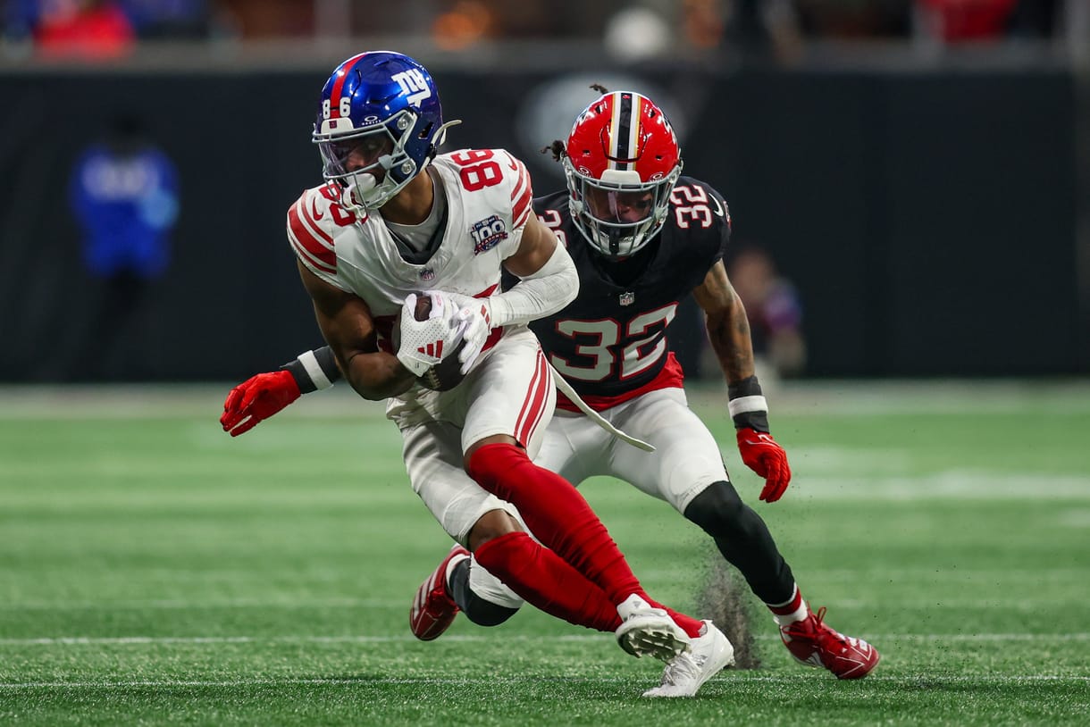 NFL: New York Giants at Atlanta Falcons Darius Slayton, Giants