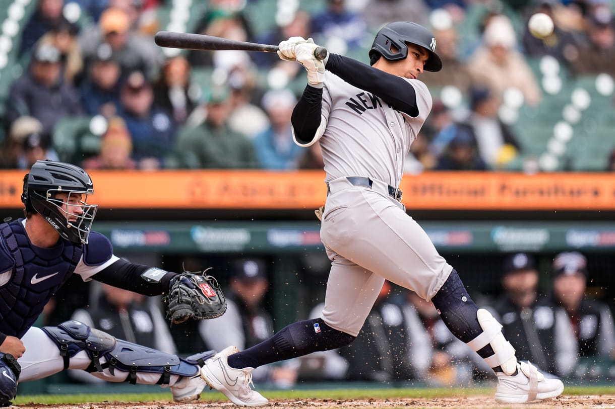 Syndication: Detroit Free Press, oswaldo cabrera, yankees