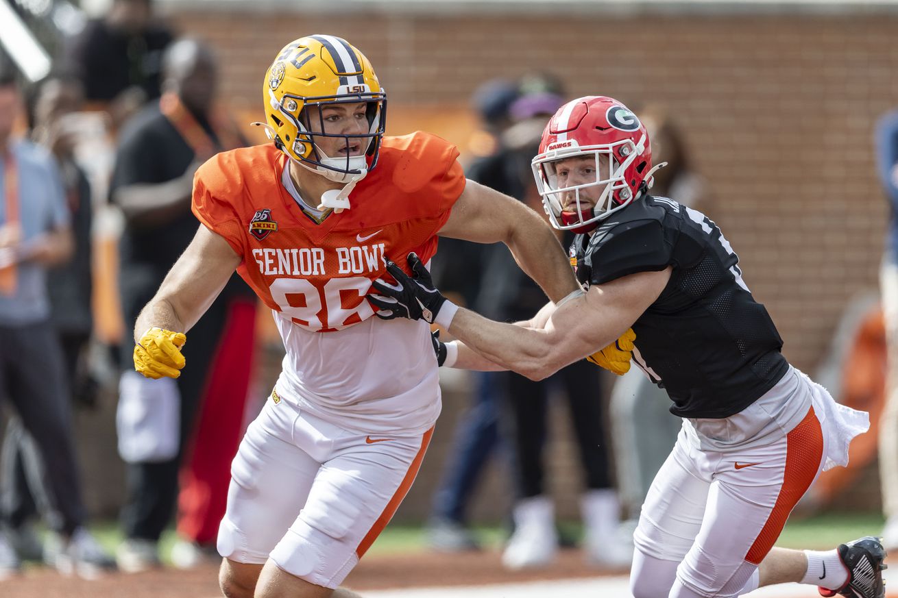 NCAA Football: NCAA Senior Bowl Practice