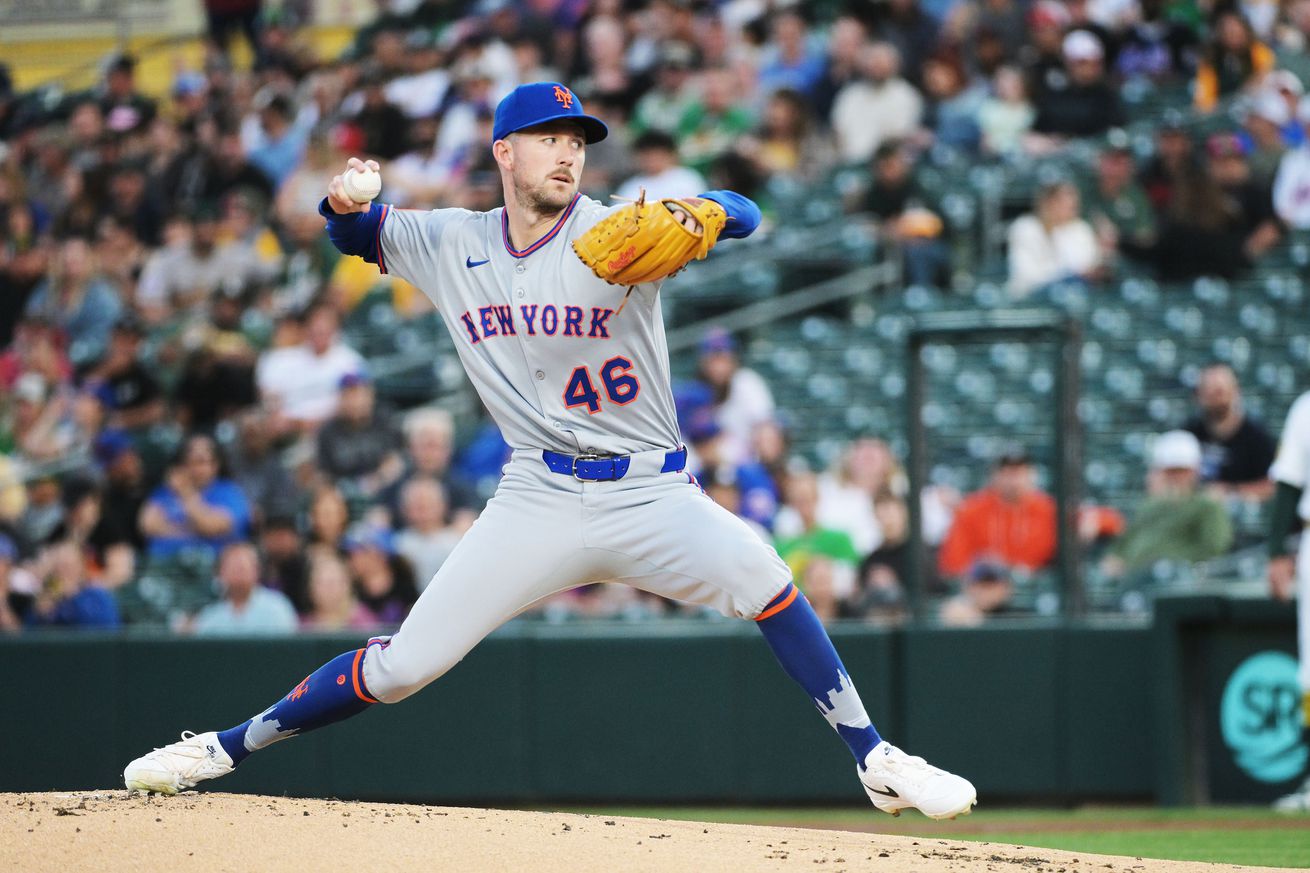 MLB: New York Mets at Athletics