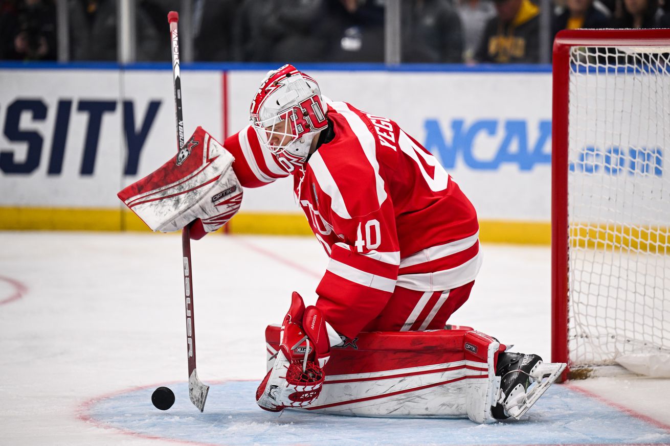 NCAA Hockey: Frozen Four-Championship-Western Michigan vs Boston University