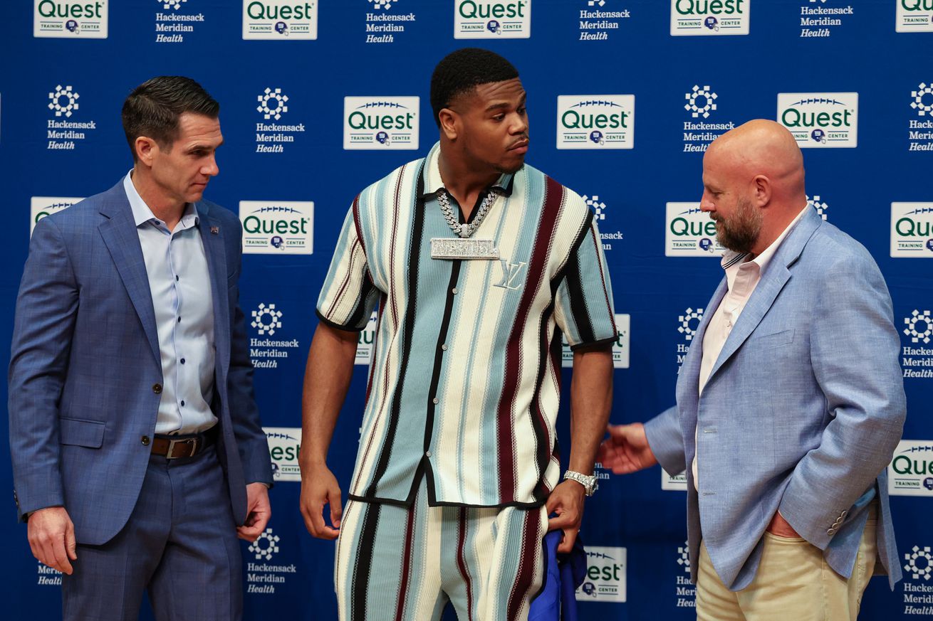 NFL: New York Giants-Press Conference