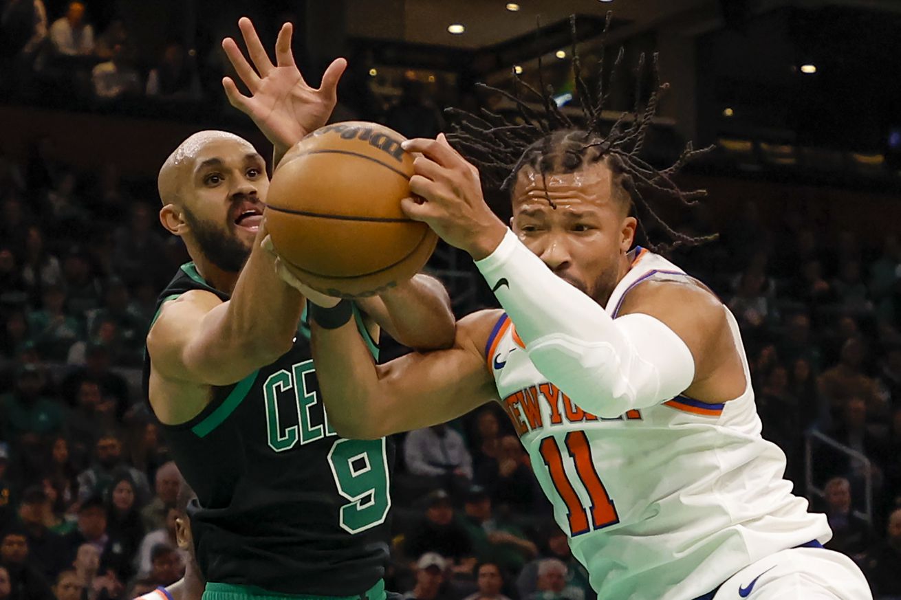 New York Knicks (98) Vs. Boston Celtics (114) At TD Garden