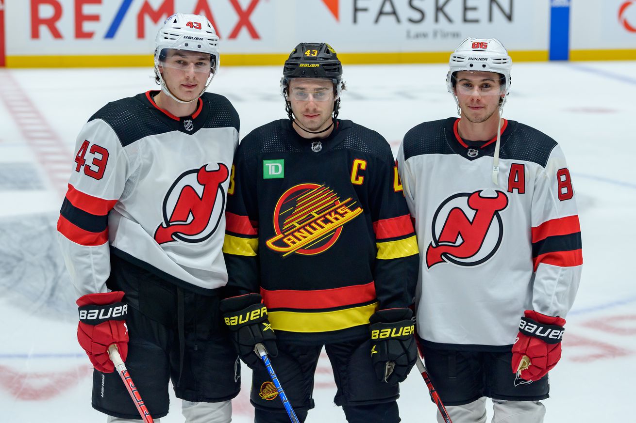 New Jersey Devils v Vancouver Canucks