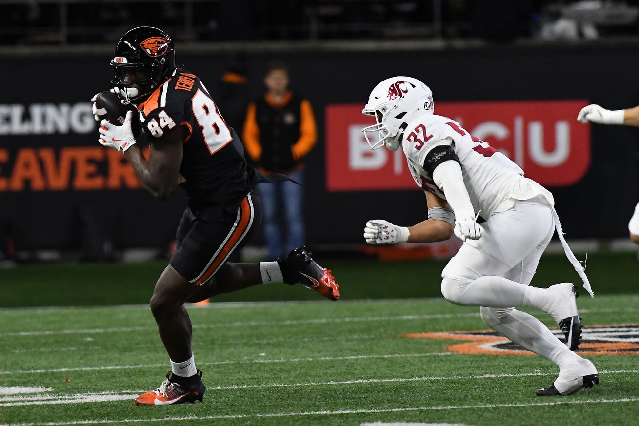COLLEGE FOOTBALL: NOV 23 Washington State at Oregon State