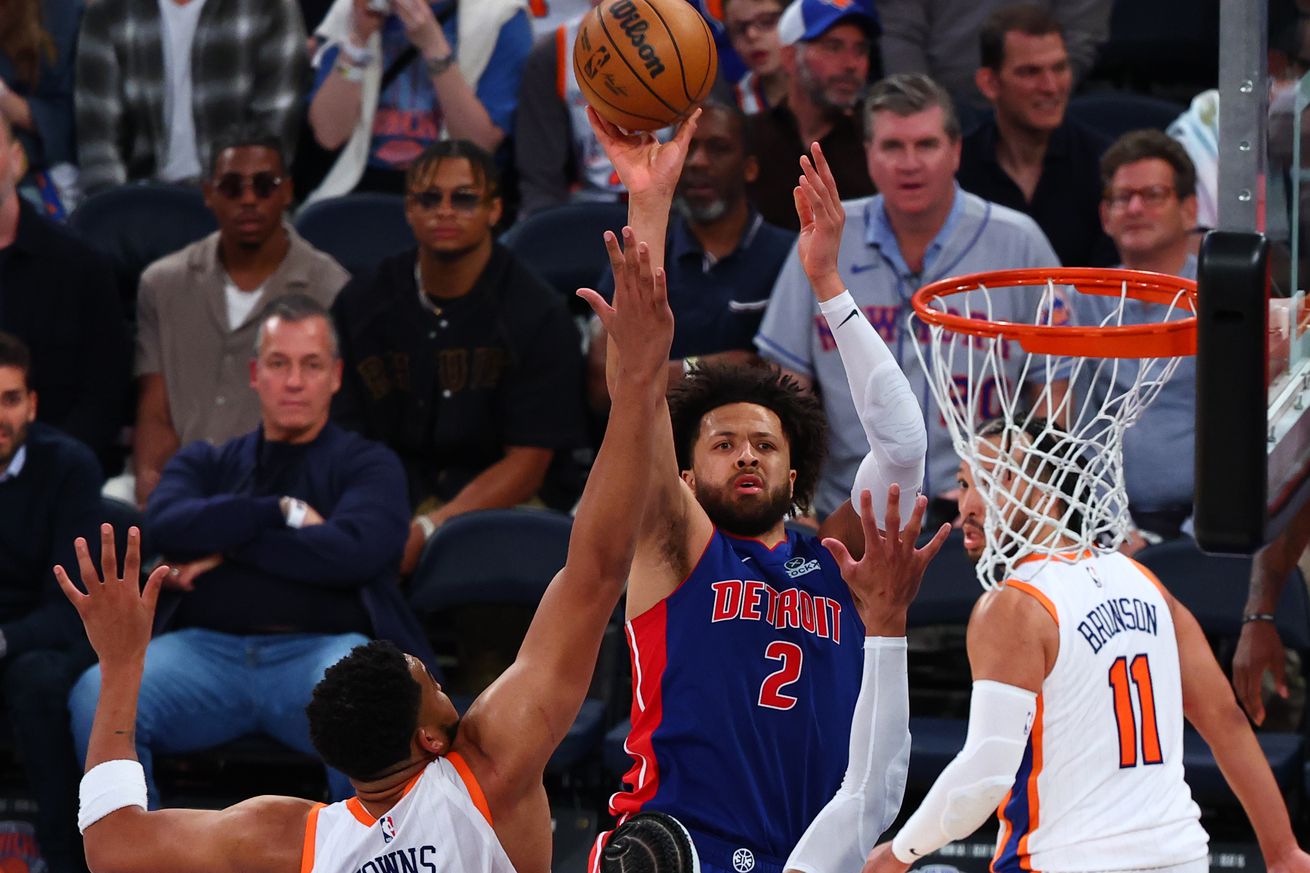 2025 NBA Playoffs - Detroit Pistons v New York Knicks - Game Five