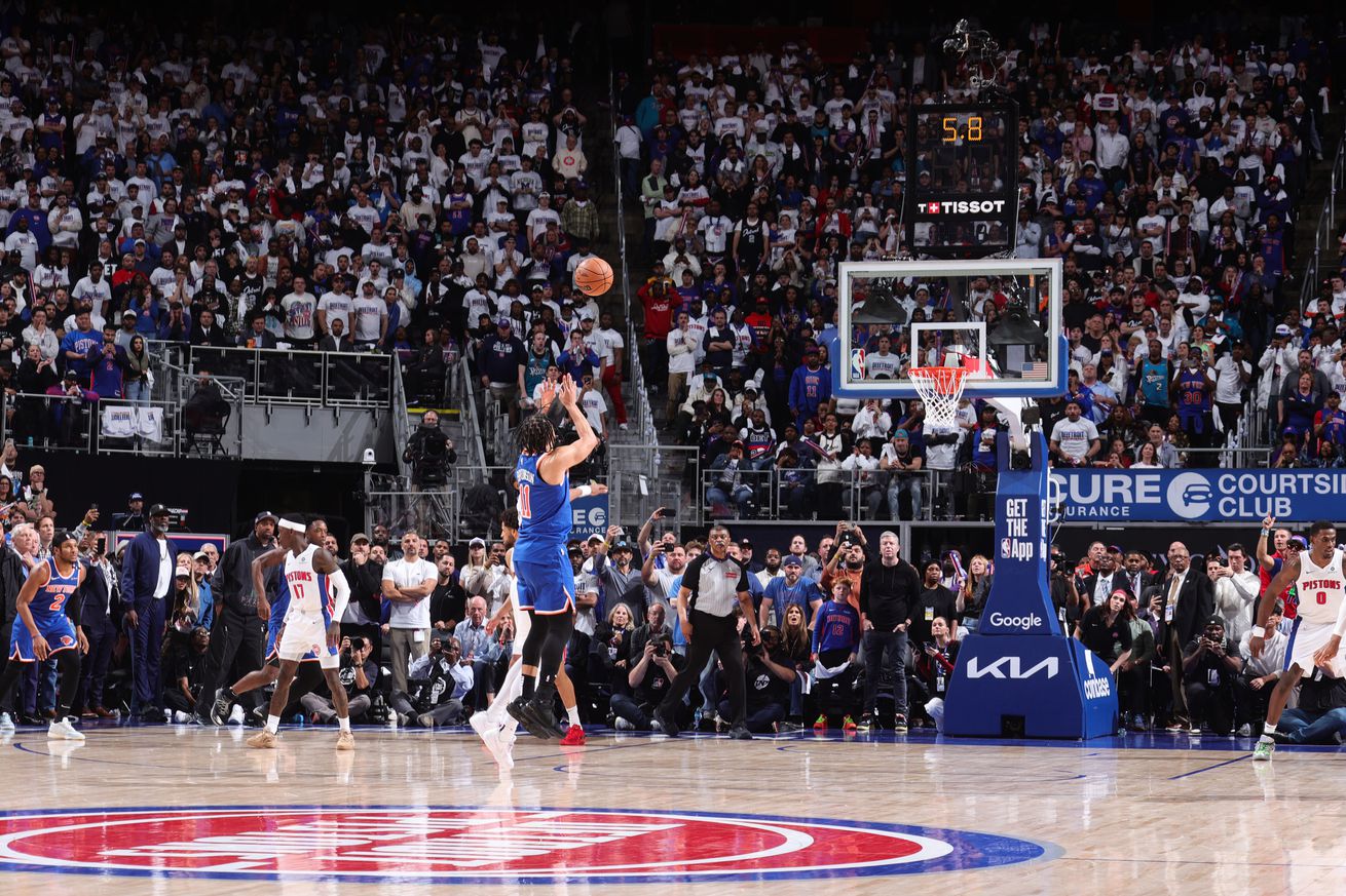 2025 NBA Playoffs - New York Knicks v Detroit Pistons - Game Six
